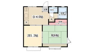 コーポひのき【103号室】の間取り