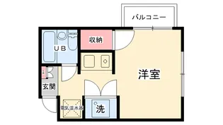 グリーンマート町田南【201号室】の間取り