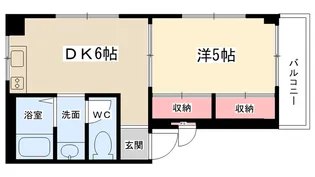 アソルティ古淵【302号室】の間取り