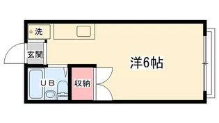 エステートピア松沢【1階】の間取り