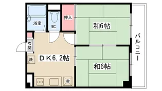 田中マンション【4階】の間取り