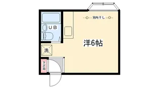 レモンホーム古淵【206号室】の間取り