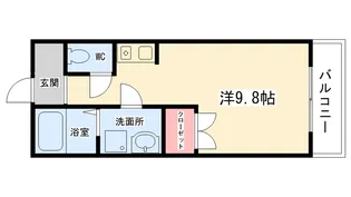 ハートハウス【2階】の間取り