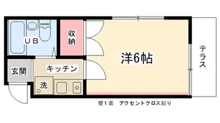 メゾンサンランデュ【105号室】の間取り