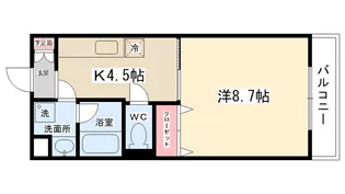 プリムヴェール【3階】の間取り