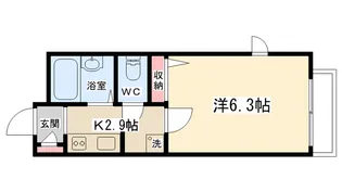 フジハマ【1階】の間取り