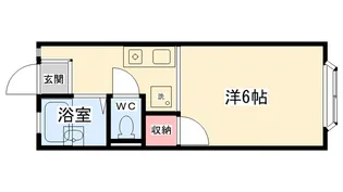 ハイツジュエリー【205号室】の間取り