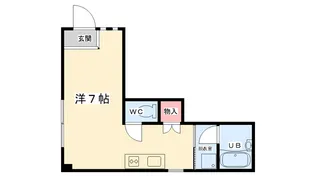 ビーンズハウス【102号室】の間取り