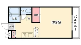 ロイヤルビレッヂ【304号室】の間取り