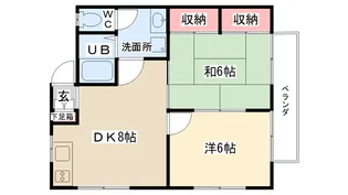 第5シルクロードハイツ【102号室】の間取り