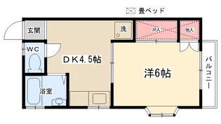 アルファー21【202号室】の間取り