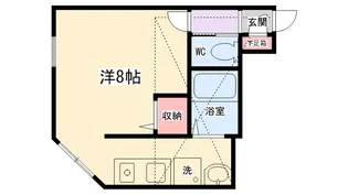 ラ・ナチュール古淵【102号室】の間取り