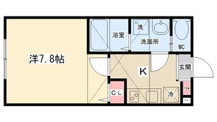 Bernini【1階】の間取り