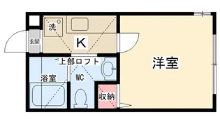ラ・シャンス古淵【2階】の間取り