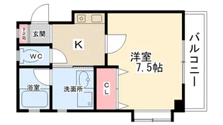 ピエナグラーヴェ【101号室】の間取り