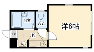 カーサ・フローラ【1階】の間取り