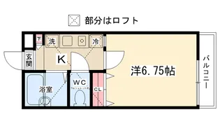 ロッシェル古淵第5【303号室】の間取り
