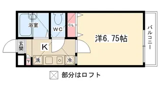 ロッシェル古淵第5【302号室】の間取り