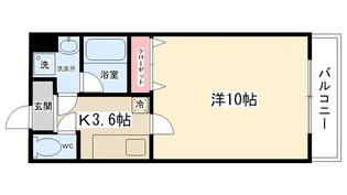 ウィステリア・フルール【1階】の間取り
