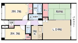 カ・アンジェリ【1階】の間取り