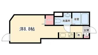 古淵Slit【301号室】の間取り