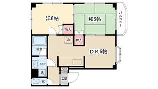アネックス大沢【3階】の間取り
