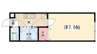 ラファエロ【207号室】の間取り
