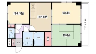 フェイビアンK・T【203号室】の間取り