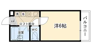 ロバリア古淵【2階】の間取り