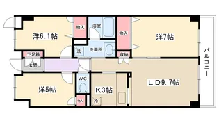 Grand Dweller【1階】の間取り