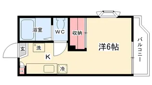 サニーハイツ【211号室】の間取り