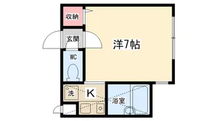 ロッシェル東淵野辺【2階】の間取り