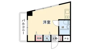 古淵シティビル【4階】の間取り