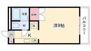 h.sマンションⅠ【1階】の間取り
