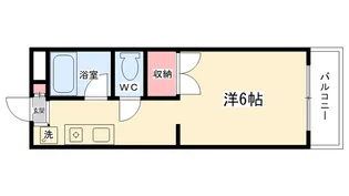 グリーンハウス【203号室】の間取り