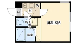 ロッシェル東淵野辺Ⅱ【2階】の間取り