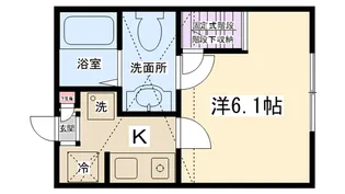 カーサ古淵【2階】の間取り