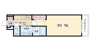 カノン【1階】の間取り