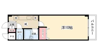オールウェーズビル【2階】の間取り