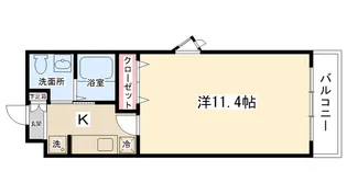 ヤママサ第10ビル【2階】の間取り