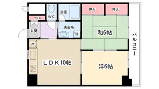 アペックス古淵【1103号室】の間取り