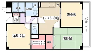 アクア・プレリー【2階】の間取り