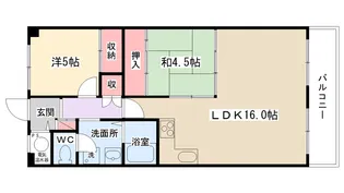 ビクトリーⅡ【403号室】の間取り