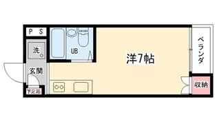 リチェモンテ古淵【2-H号室】の間取り
