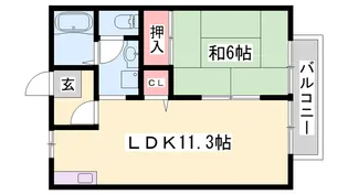 アルカンシェール【2階】の間取り