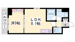 ベラ・ルーナ【4階】の間取り