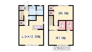 サンビオラ【1階】の間取り