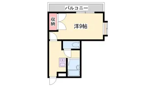 リバーサイド市川【201号室】の間取り