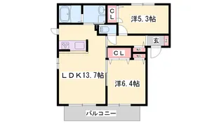 MEGA SOLSTAGE【0201号室】の間取り