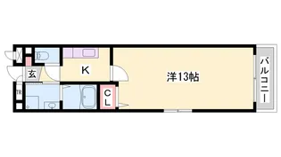ラーゴ【2階】の間取り
